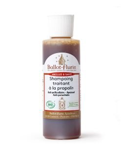 Shampooing traitant à la propolis - Anti-pelliculaire & Apaisant BIO, 125 ml